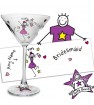 Personalised Bridesmaid Cocktail Glass