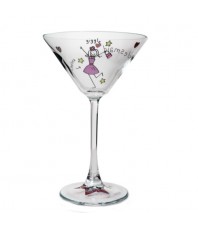 Personalised Bridesmaid Cocktail Glass