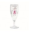 Personalised Young Lady Wedding Flute