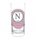 Personalised Houndstooth Hi-Ball Glass