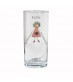 Personalised Young Lady Wedding Hi Ball Glass