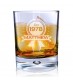 Personalised Rosette Whisky Glass